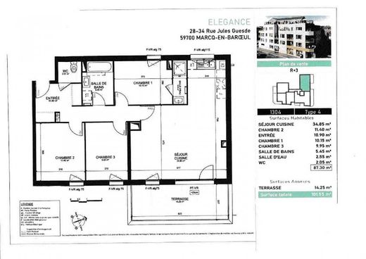 Appartamento a Marcq-en-Barœul, North