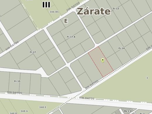 ‏קרקע ב  Zárate, Partido de Zárate
