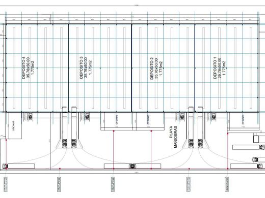 Gesch ftsraum Von 70000 M2 Centro Logistico Lotes 49 50 Parque 