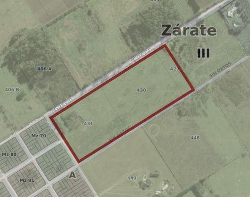 Land in Zárate, Partido de Zárate