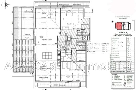 ‏דירה ב  טולון, Var