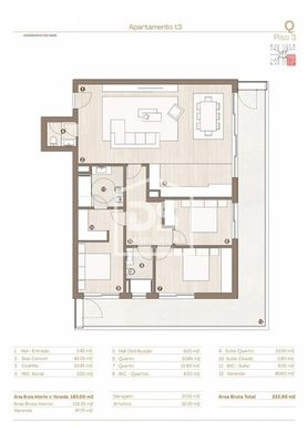 Daire Baltar, Paredes