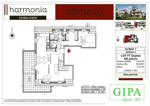 Appartement à Eckbolsheim, Bas-Rhin