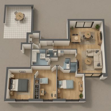 아파트 / 니스, Alpes-Maritimes