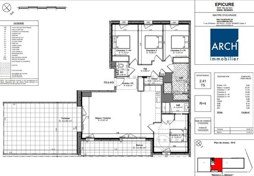 Appartamento a Rennes, Ille-et-Vilaine