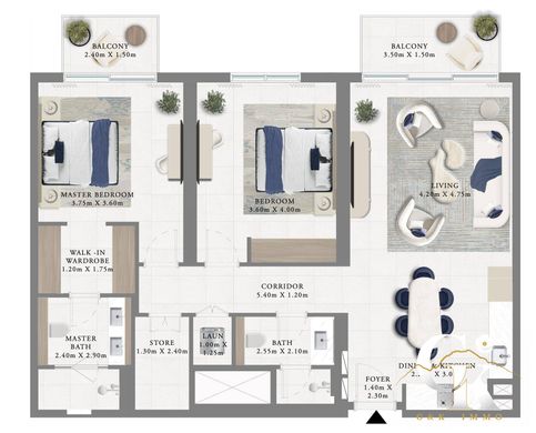 Квартира, Дубай, Dubai