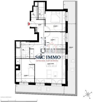 套间/公寓  Colombes, Hauts-de-Seine