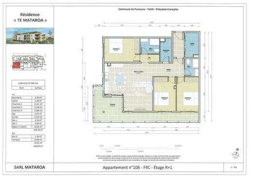 Apartment in Punaauia, Îles du Vent