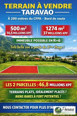 Land in Taravao, District de Vairao