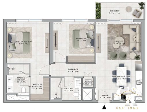 Appartamento a Dubai