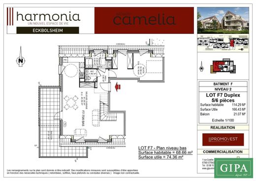 Apartamento - Eckbolsheim, Baixo Reno