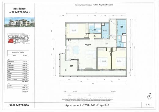 Квартира, Punaauia, Îles du Vent