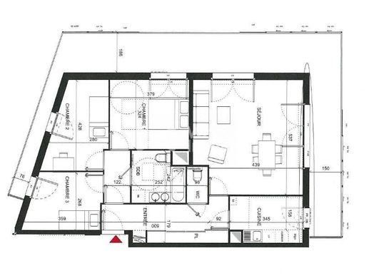 Apartment in Clichy, Hauts-de-Seine