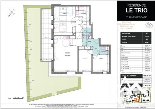 Appartamento a Thonon-les-Bains, Alta Savoia