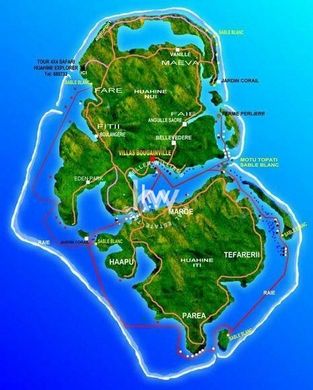 ‏קרקע ב  Huahine, District de Vairao