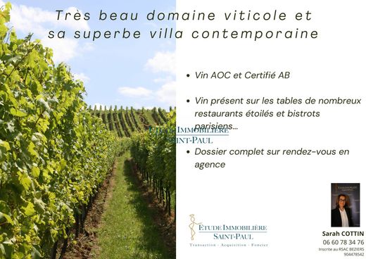 Luxury home in Saint-Chinian, Hérault