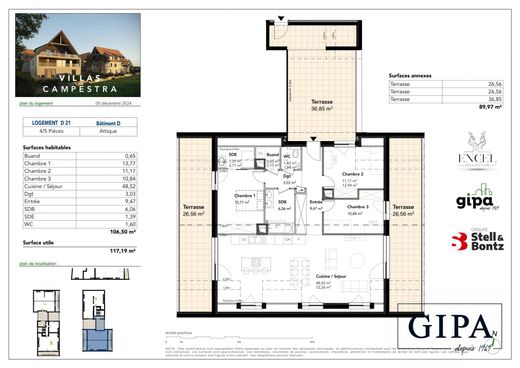 아파트 / Breuschwickersheim, Bas-Rhin