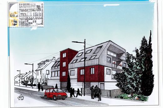 Edificio en Estrasburgo, Bajo Rin