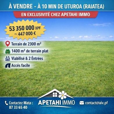 Land in Tevaitoa, District de Vairao
