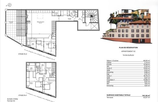 Bandol, Varのアパートメント