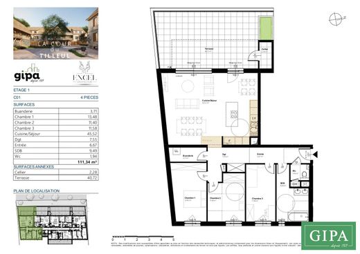Apartment in Niederhausbergen, Bas-Rhin