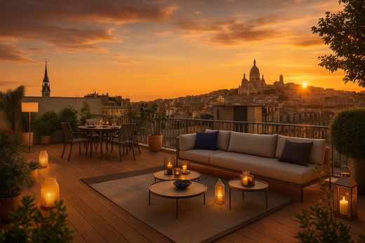 Квартира, Montmartre, Abbesses, Grandes-Carrières, Paris