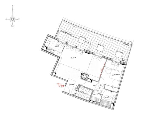 Apartment in Puteaux, Hauts-de-Seine