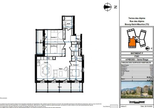 Apartamento - Bourg-Saint-Maurice, Sabóia