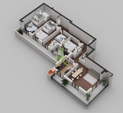 Apartment / Etagenwohnung in Portimão, Distrito de Faro