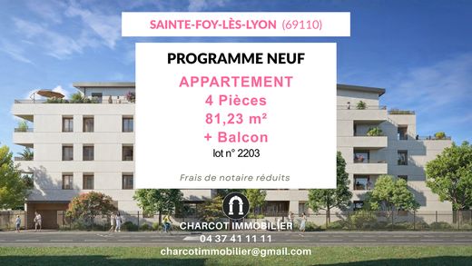 Apartment in Sainte-Foy-lès-Lyon, Rhône