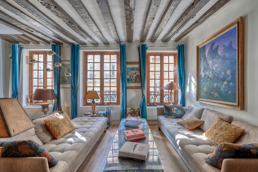 Duplex w Temple, Rambuteau – Francs Bourgeois, Réaumur, Paris