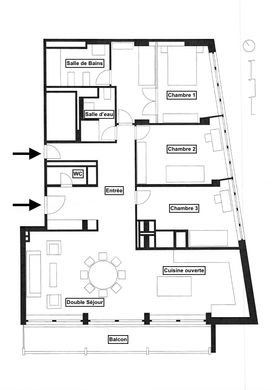 Appartement à La Muette, Auteuil, Porte Dauphine, Paris