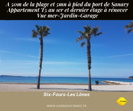 Apartment in Six-Fours-les-Plages, Var