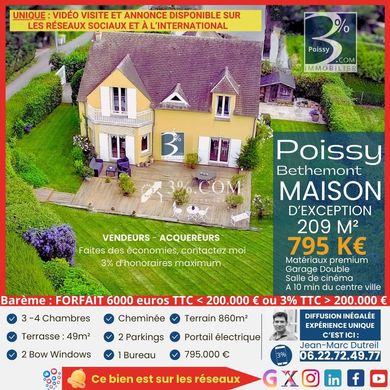 Poissy, Yvelinesの高級住宅