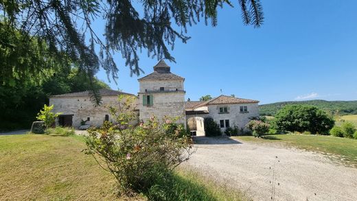 Zamek w Tournon-d'Agenais, Lot-et-Garonne