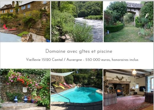 ‏בתי יוקרה ב  Vieillevie, Cantal