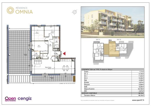 套间/公寓  Thionville, Moselle