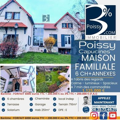 Luxe woning in Poissy, Yvelines