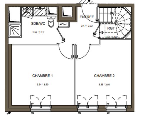 Duplex in Antony, Hauts-de-Seine
