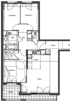Daire Issy-les-Moulineaux, Hauts-de-Seine