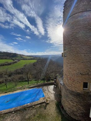 城堡  Marcillac-Vallon, Aveyron