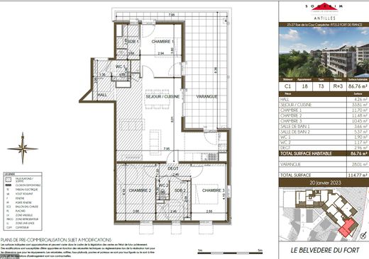 Apartment in Fort-de-France, Martinique