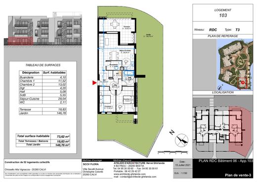 Appartement in Calvi, Upper Corsica