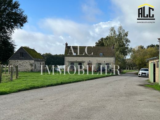 ﻣﻨﺰﻝ ﺭﻳﻔﻲ/ ﺑﻴﺖ ﻤﺰﺭﻋﺔ ﻓﻲ La Fresnaye-sur-Chédouet, Sarthe