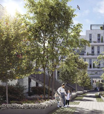 Duplex à Suresnes, Hauts-de-Seine