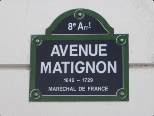 シャンゼリゼ、マドレーヌ、トリアングル・ドール, Parisの高級住宅