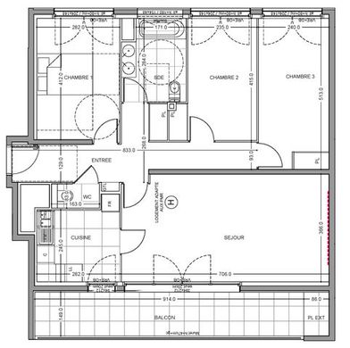 Apartment in Rueil-Malmaison, Hauts-de-Seine