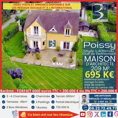 豪宅  Poissy, Yvelines