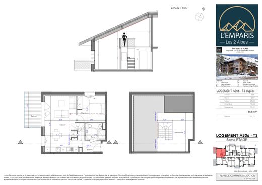 Piso / Apartamento en Les Deux Alpes, Isere