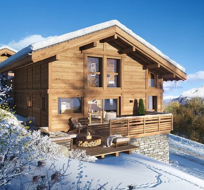 Chata w Combloux, Haute-Savoie